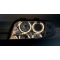 Audi A6 C5 (01-04) priekšējie lukturi, eņģeļ acis, hromēti, xenona